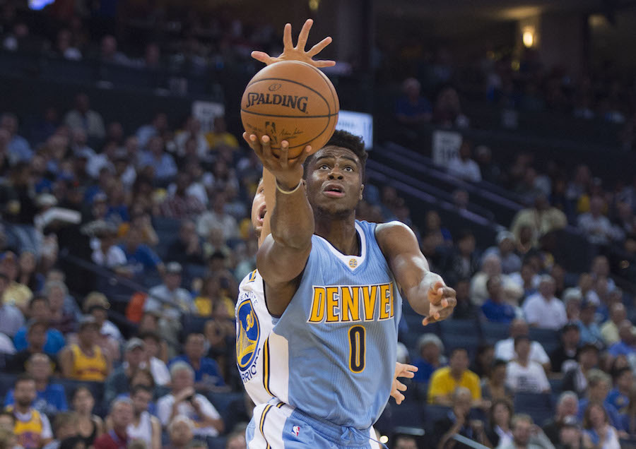 Emmanuel Mudiay and Gary Harris