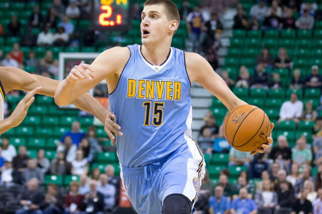 Emmanuel Mudiay and Nikola Jokic