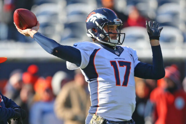 Brock Osweiler throws his second touchdown