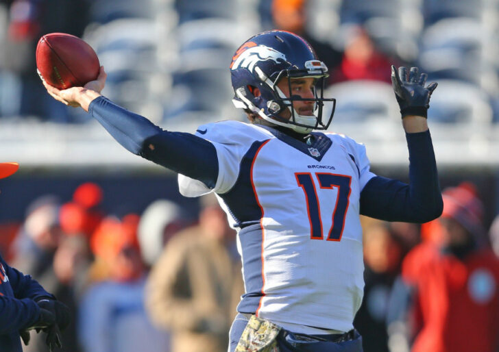 Brock Osweiler throws his second touchdown