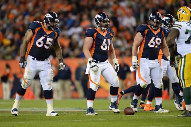 Denver Broncos offensive line