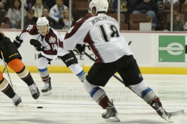 No. 18 for the Colorado Avalanche