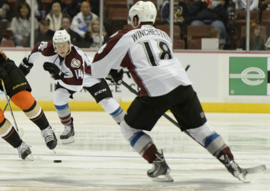 No. 18 for the Colorado Avalanche