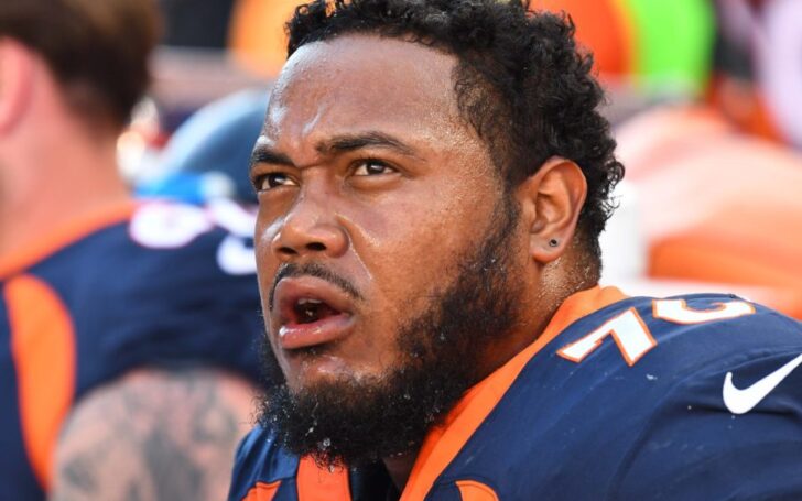 Max Garcia in December of 2010, on the sideline during a game for the Broncos. Credit: Ron Chenoy, USA TODAY Sports.