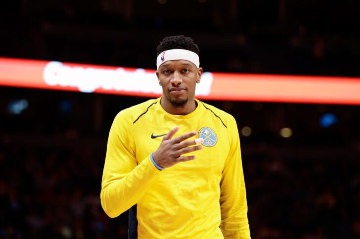 Denver Nuggets guard Torrey Craig (3) in the fourth quarter against the New York Knicks at the Pepsi Center.