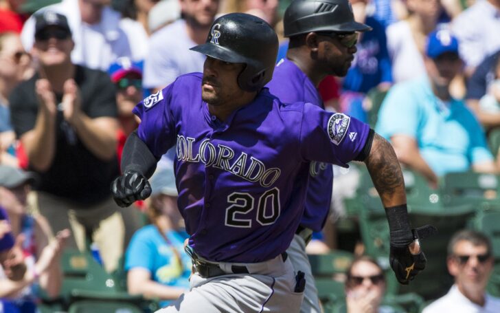 Ian Desmond flourished as the Rockies DH against the Rangers last weekend. Credit: Jerome Miron, USA TODAY Sports.