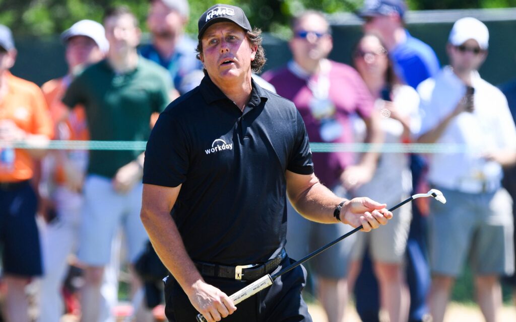 Phil Mickelson. Credit: Dennis Schneidler, USA TODAY Sports.