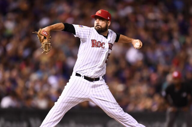 Harrison Musgrave. Credit: Ron Chenoy, USA TODAY Sports.