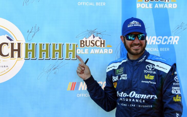 Martin Truex. Credit: Christopher Hanewinkel, USA TODAY Sports.