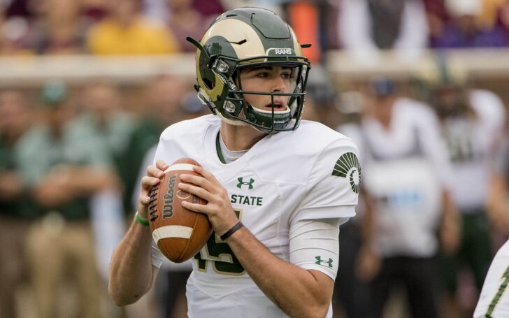 Collin Hill in 2016. Credit: Jesse Johnson, USA TODAY Sports.