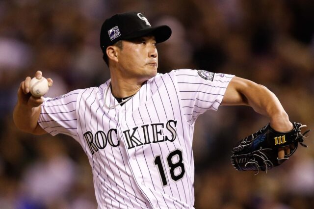 Seun-Hwan Oh, the one player the Rockies acquired near the deadline. Credit: Isaiah J. Downing, USA TODAY Sports.