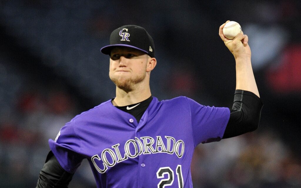 Kyle Freeland. Credit: Gary A. Vasquez, USA Today Sports.