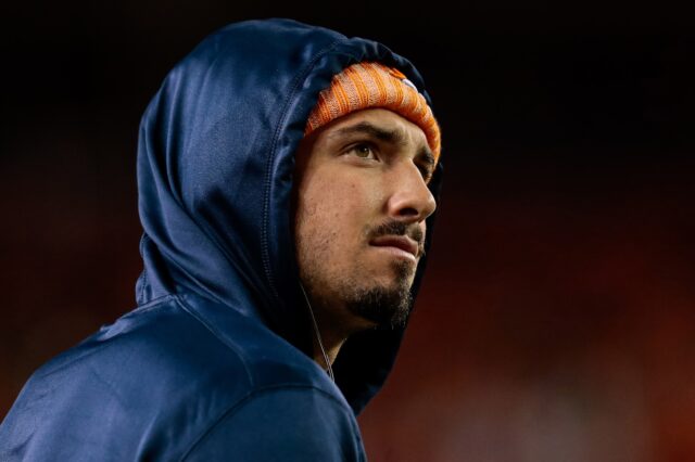 Paxton Lynch. Credit: Isaiah J. Downing, USA Today Sports.