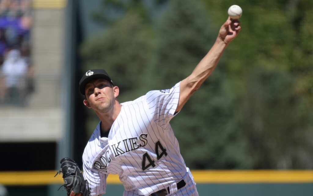 Tyler Anderson. Credit: Kirby Lee, USA TODAY Sports.