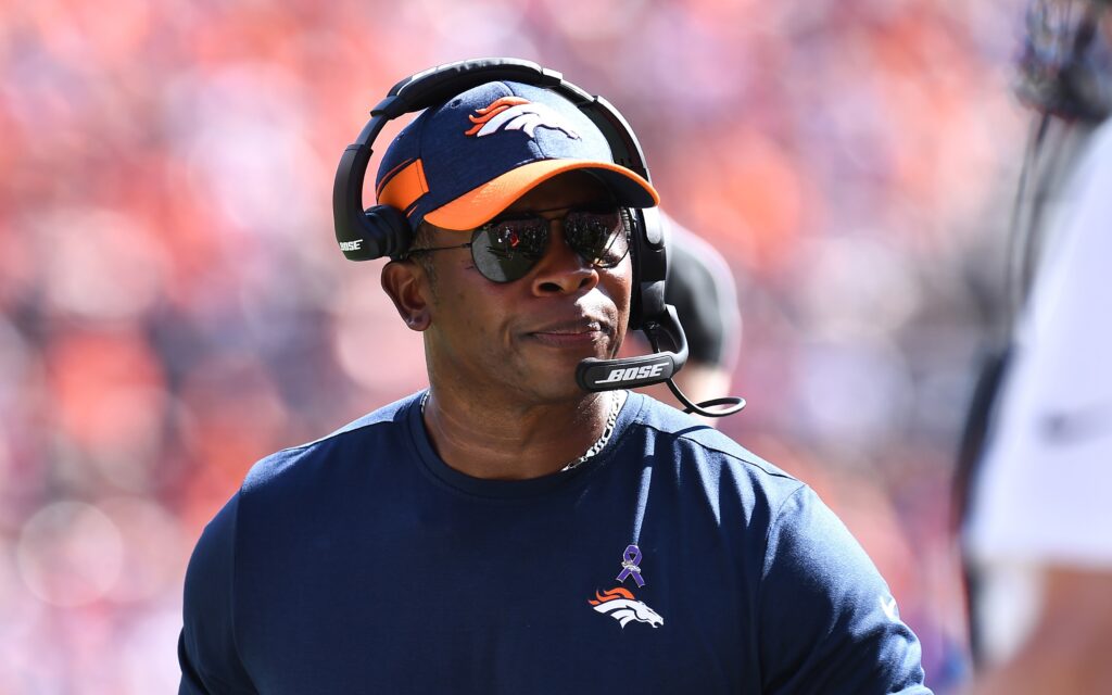 Vance Joseph. Credit: Ron Chenoy, USA TODAY Sports.