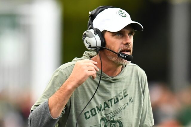 Mike Bobo. Credit: Ron Chenoy, USA TODAY Sports.