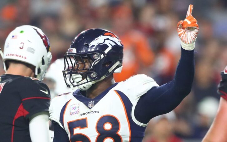 Von Miller. Credit: Mark J. Rebilas, USA TODAY Sports.