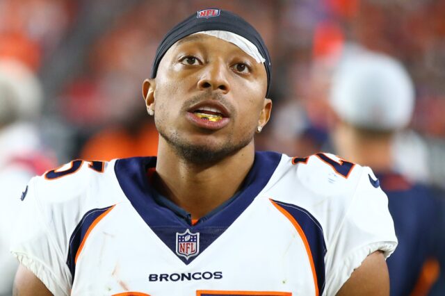 Chris Harris Jr. Credit: Mark J. Rebilas, USA TODAY Sports.