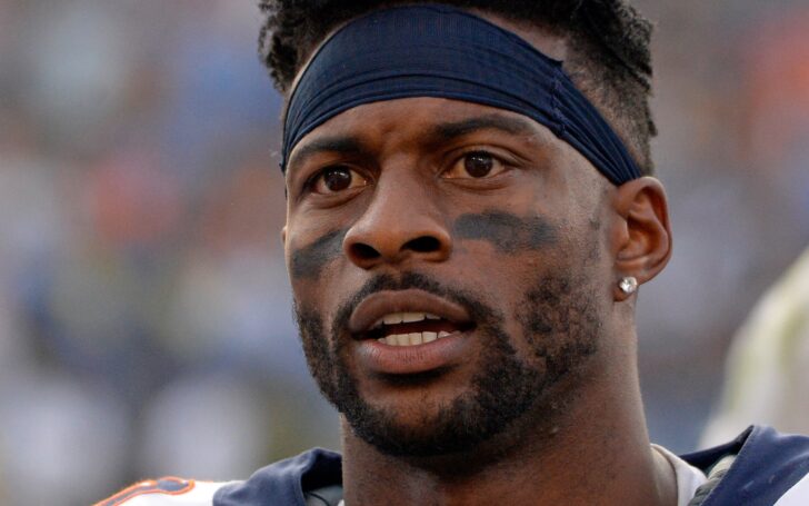 Emmanuel Sanders. Credit: Jake Roth, USA TODAY Sports.