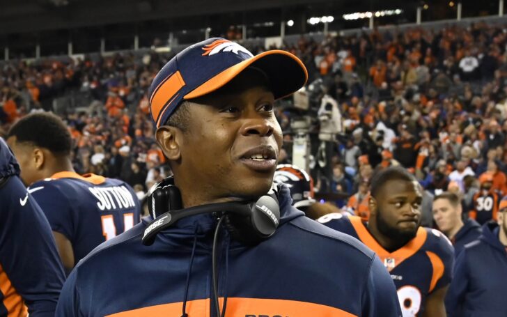 Vance Joseph. Credit: Ron Chenoy, USA TODAY Sports.