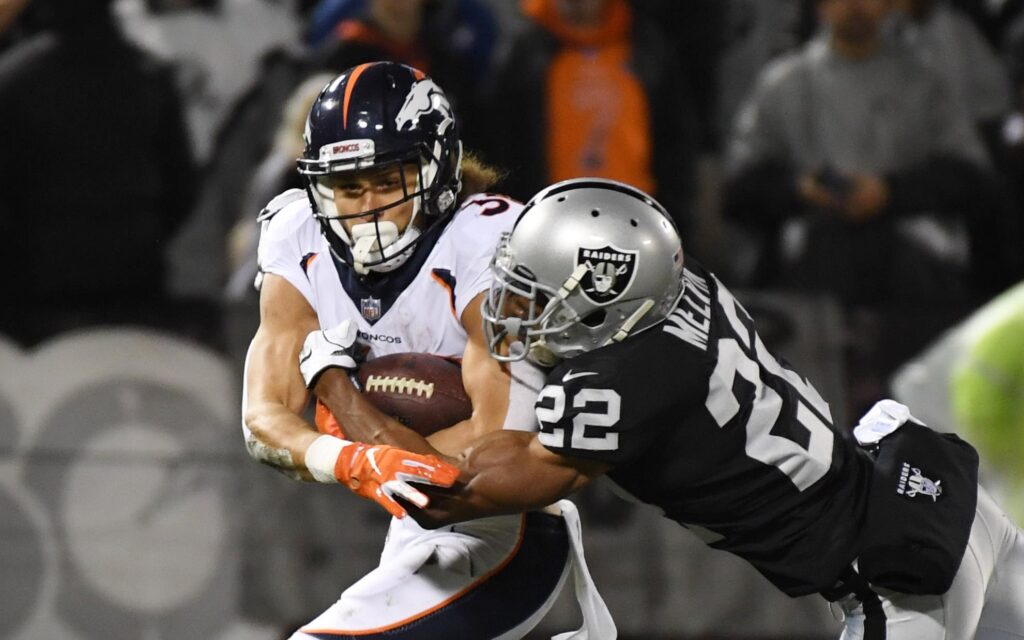 Phillip Lindsay. Credit: Kyle Terada, USA TODAY Sports.