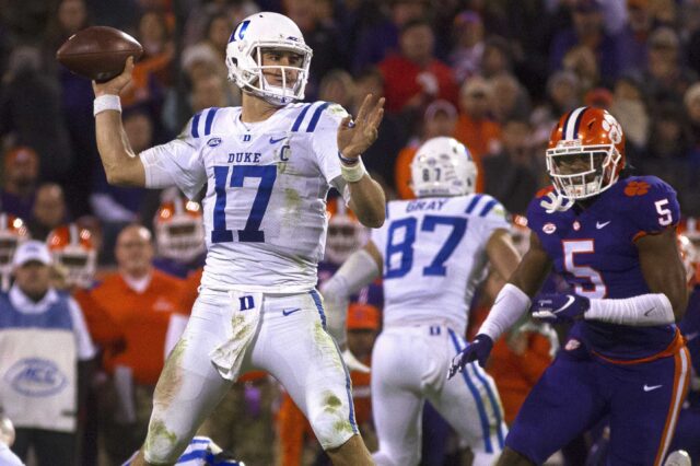 Daniel Jones. Credit: Joshua S. Kelly, USA TODAY Sports.