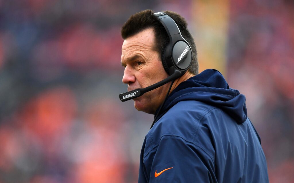 Gary Kubiak in late 2016. Credit: Ron Chenoy, USA TODAY Sports.