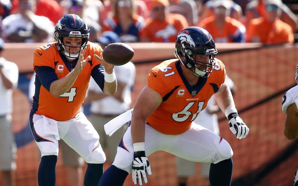 Matt Paradis. Credit: Isaiah J. Downing, USA TODAY Sports.