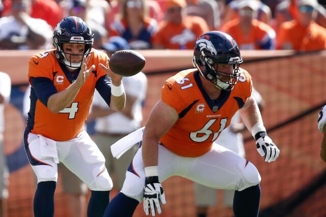 Matt Paradis. Credit: Isaiah J. Downing, USA TODAY Sports.