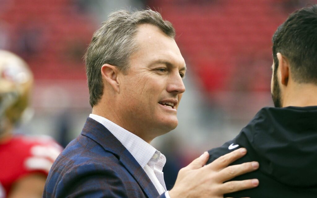 John Lynch. Credit: Kelley L. Cox, USA TODAY Sports.