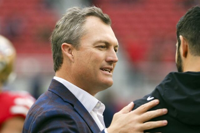 John Lynch. Credit: Kelley L. Cox, USA TODAY Sports.