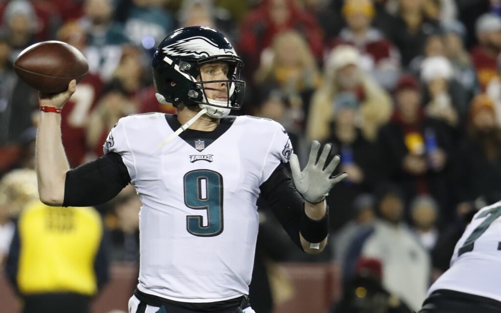 Nick Foles. Credit: Geoff Burke, USA TODAY Sports.