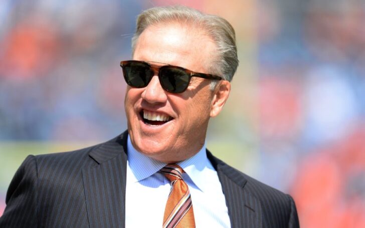 John Elway. Credit: Ron Chenoy, USA TODAY Sports.