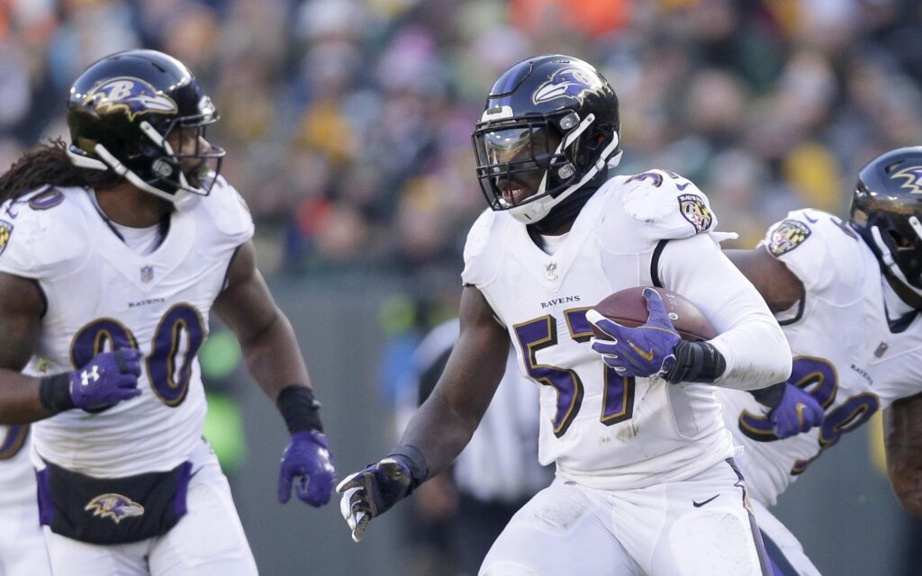 C.J. Mosley. Credit: Mike De Sisti, USA TODAY Sports.