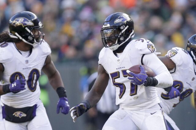 C.J. Mosley. Credit: Mike De Sisti, USA TODAY Sports.