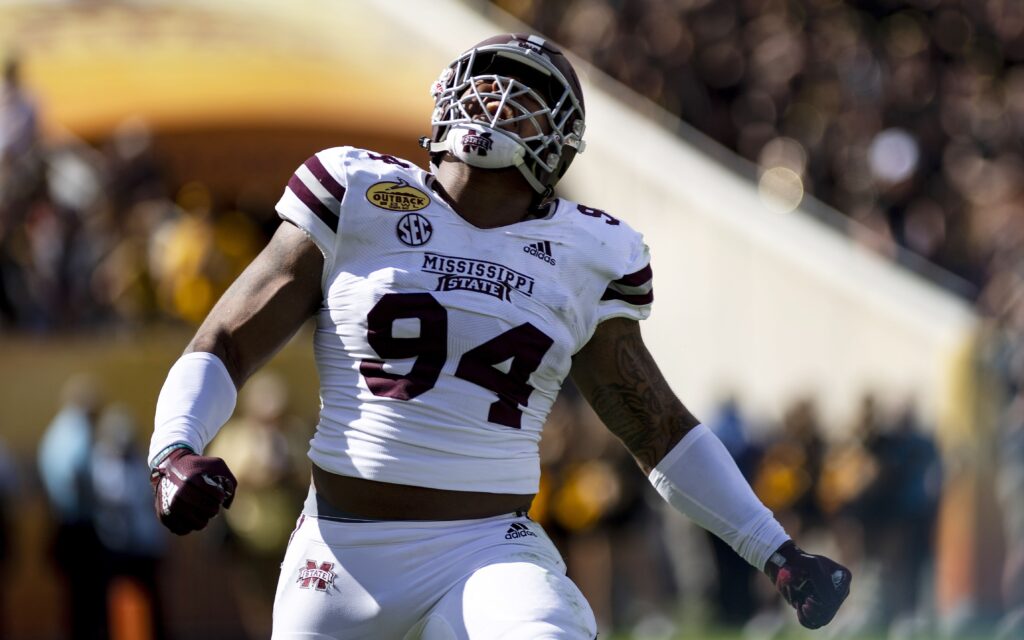 Jeffrey Simmons. Credit: Douglas DeFelice, USA Today Sports.