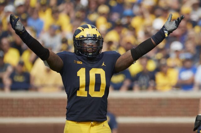 Devin Bush. Credit: Rick Osenteski, USA TODAY Sports.