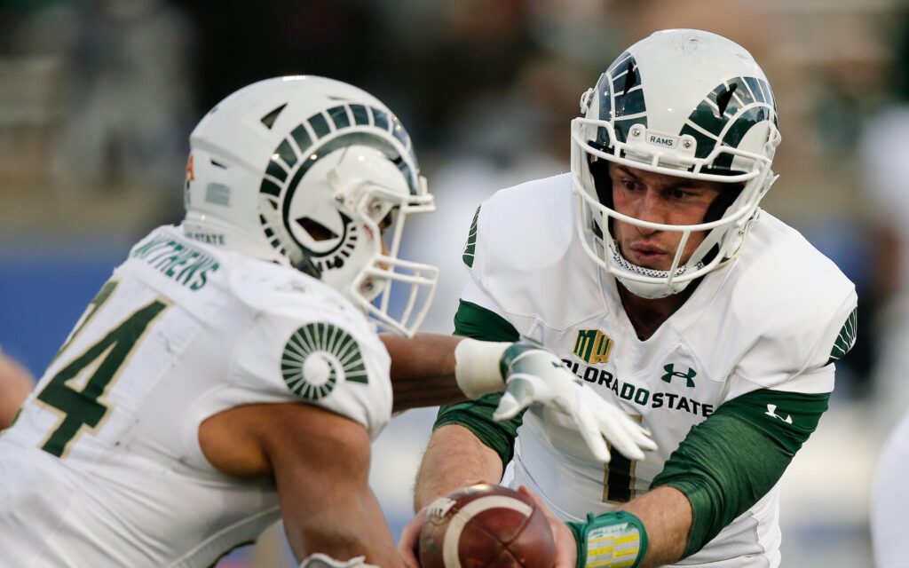 Izzy Matthews and K.J. Carta-Samuels. Credit: Isaiah J. Downing, USA TODAY Sports.