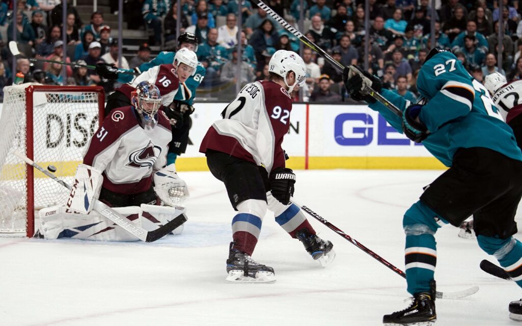 San Jose Sharks vs. Colorado Avalanche, May 8, 2019. Credit: Stan Szeto, USA TODAY Sports.