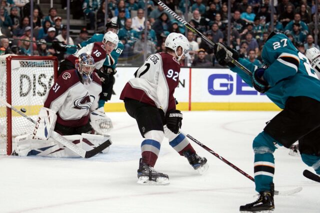 San Jose Sharks vs. Colorado Avalanche, May 8, 2019. Credit: Stan Szeto, USA TODAY Sports.