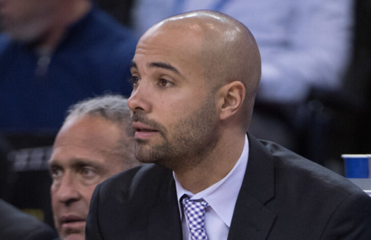 Denver Nuggets assistant coach Jordi Fernandez during the third quarter against the Golden State Warriors at Oracle Arena. The Warriors defeated the Nuggets 127-119.