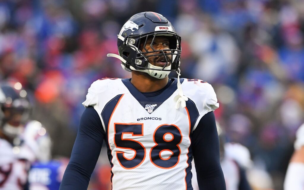 Von Miller. Credit: Rich Barnes, USA TODAY Sports.