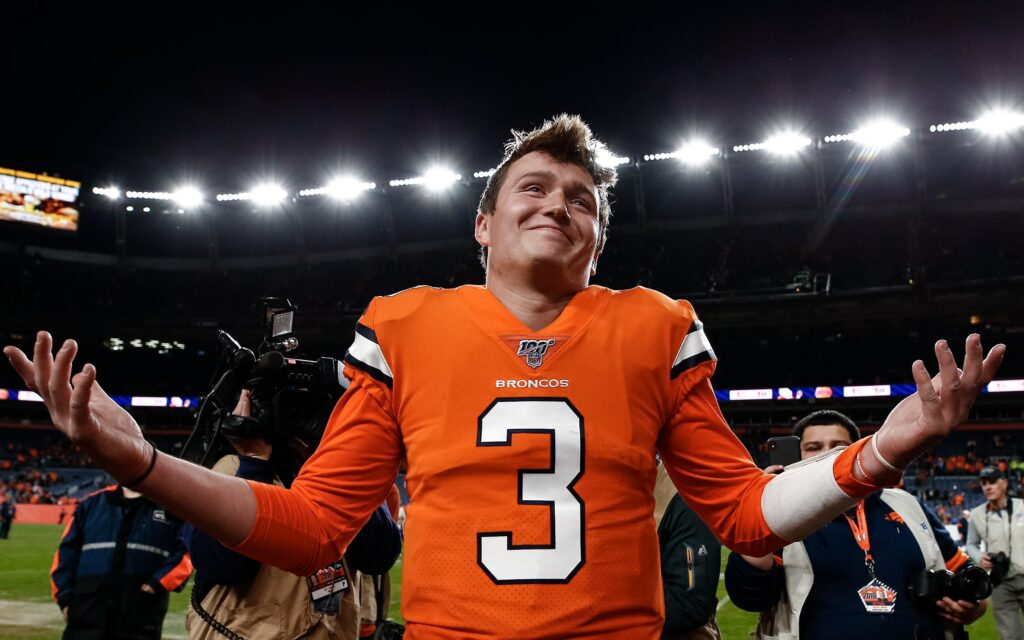 Drew Lock. Credit: Isaiah J. Downing, USA TODAY Sports.