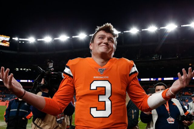 Drew Lock. Credit: Isaiah J. Downing, USA TODAY Sports.