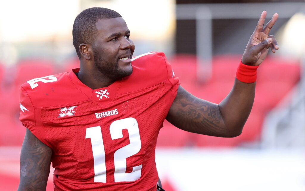 Cardale Jones of the DC Defenders. Credit: Geoff Burke, USA TODAY Sports.