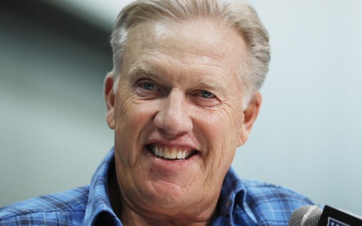 John Elway at NFL Combine. Credit: Brian Spurlock, USA TODAY Sports.