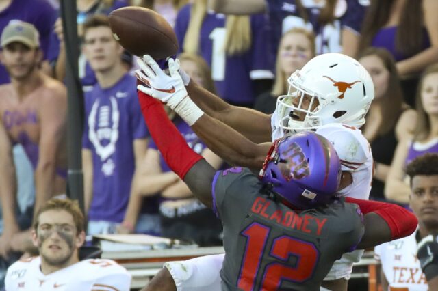 Jeff Gladney. Credit: Kevin Jairaj, USA TODAY Sports.