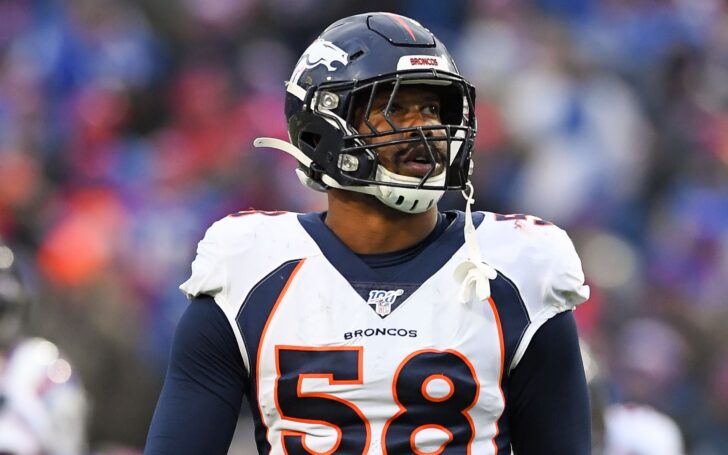 Von Miller. Credit: Rich Barnes, USA Today Sports.