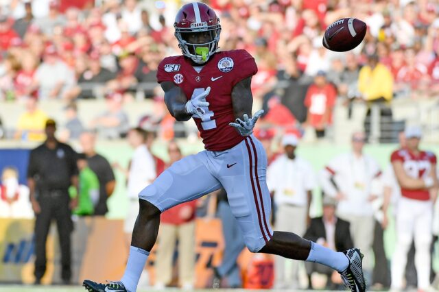 Jerry Jeudy. Credit: Jasen Vinlove, USA TODAY Sports.