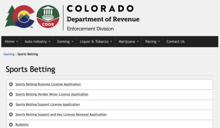 colorado gaming commission